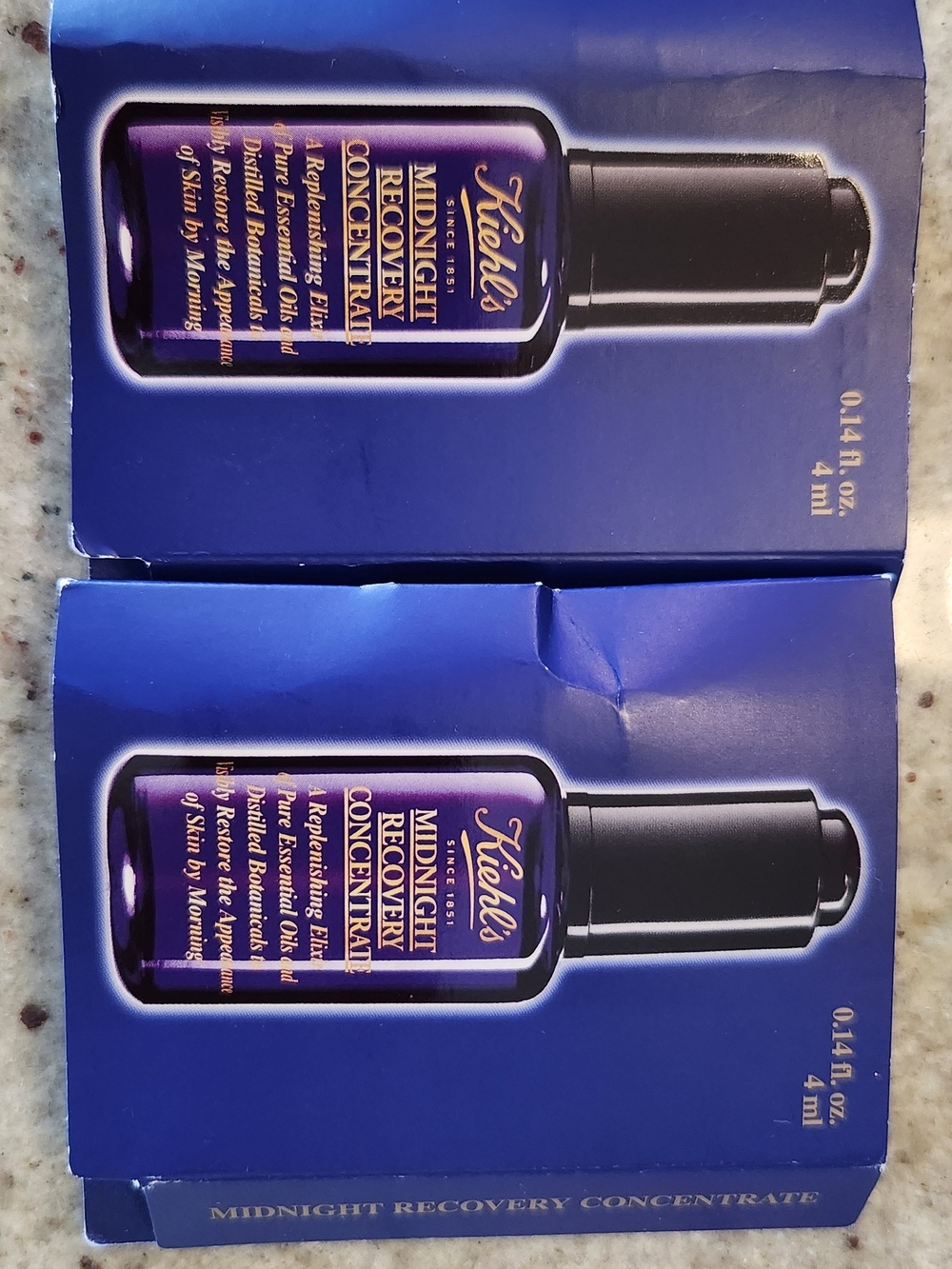 Kiehl's Midnight Recovery Sample Vials Set Of 2